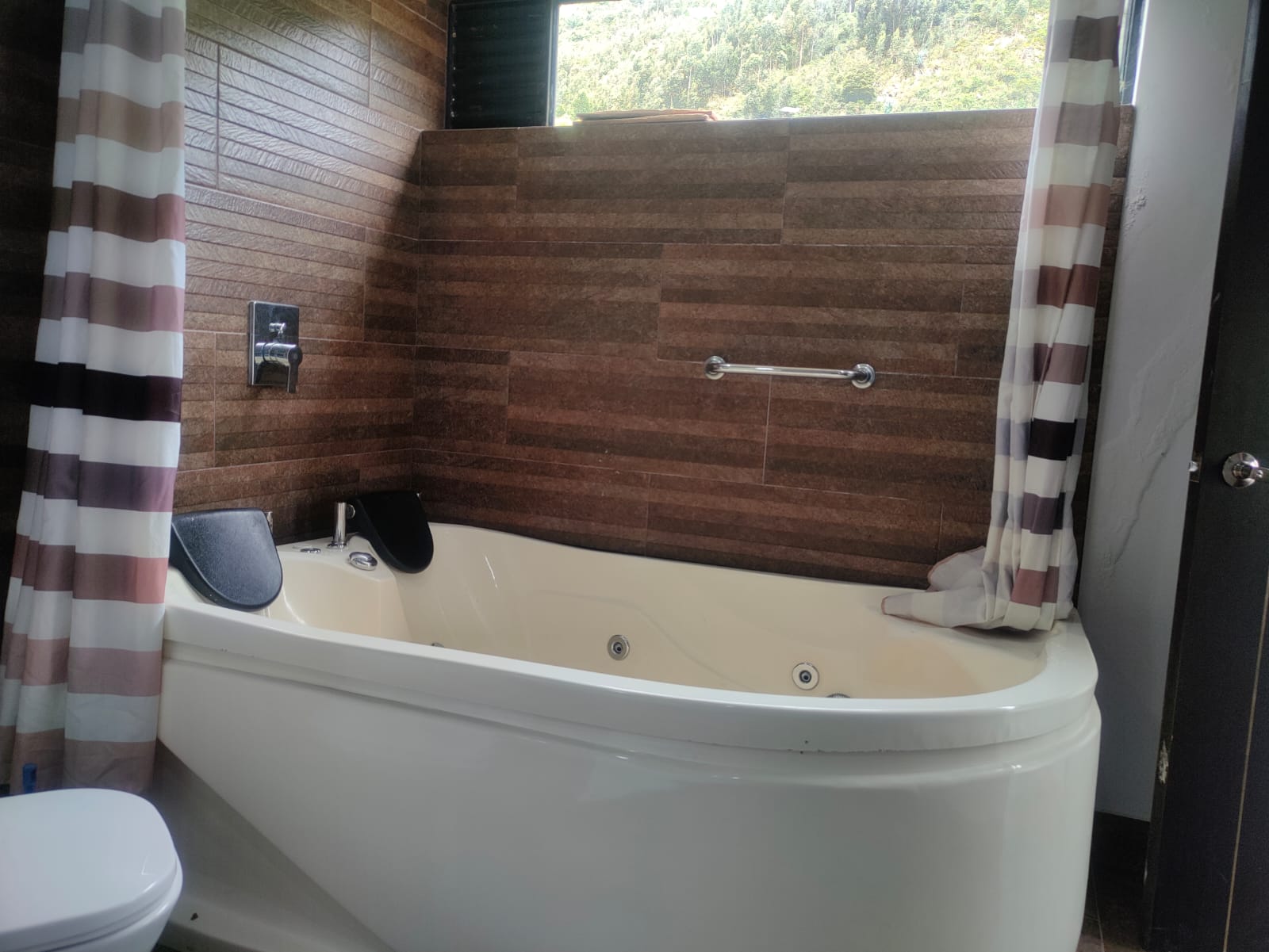 Jacuzzi privado de la Suite